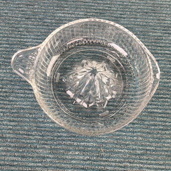 Vintage Glass Citrus Juicer Bowl - Picture 3 of 11
